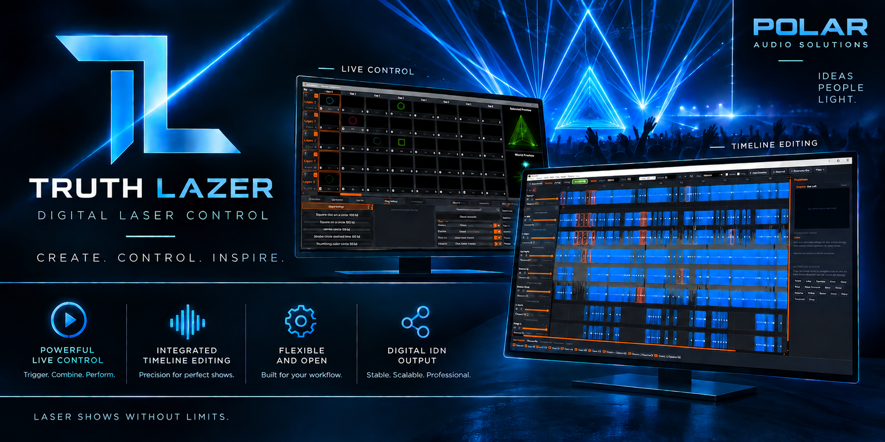 Truth Lazer promotional banner