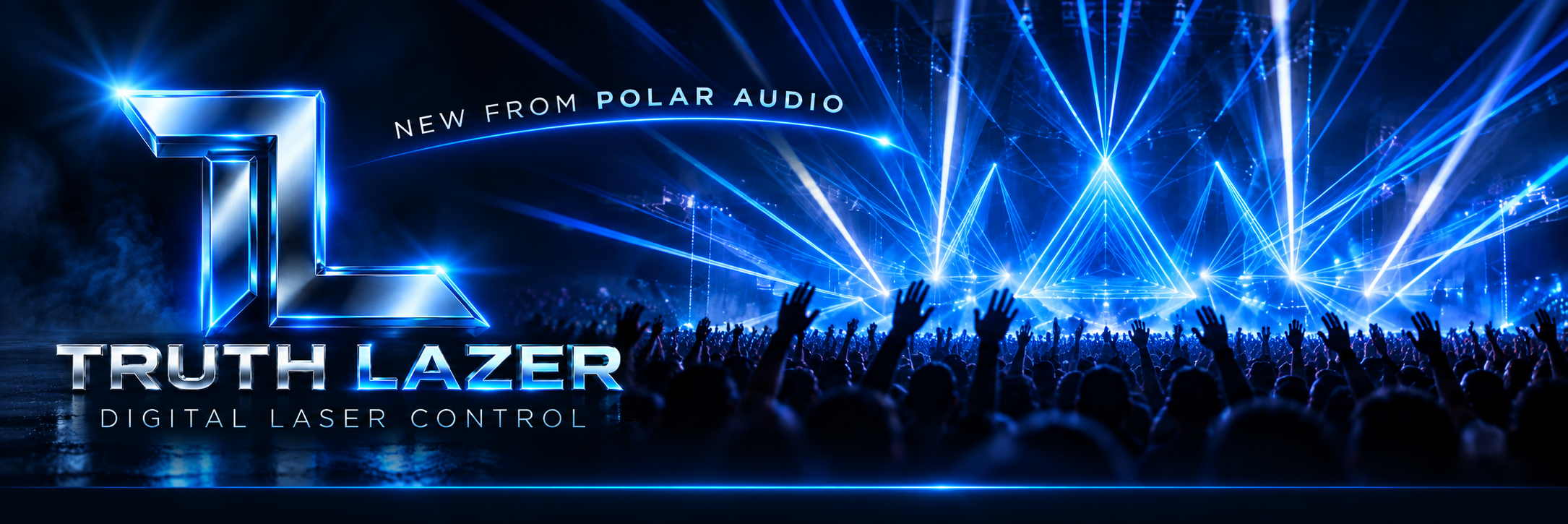 Truth Lazer campaign with blue laser show